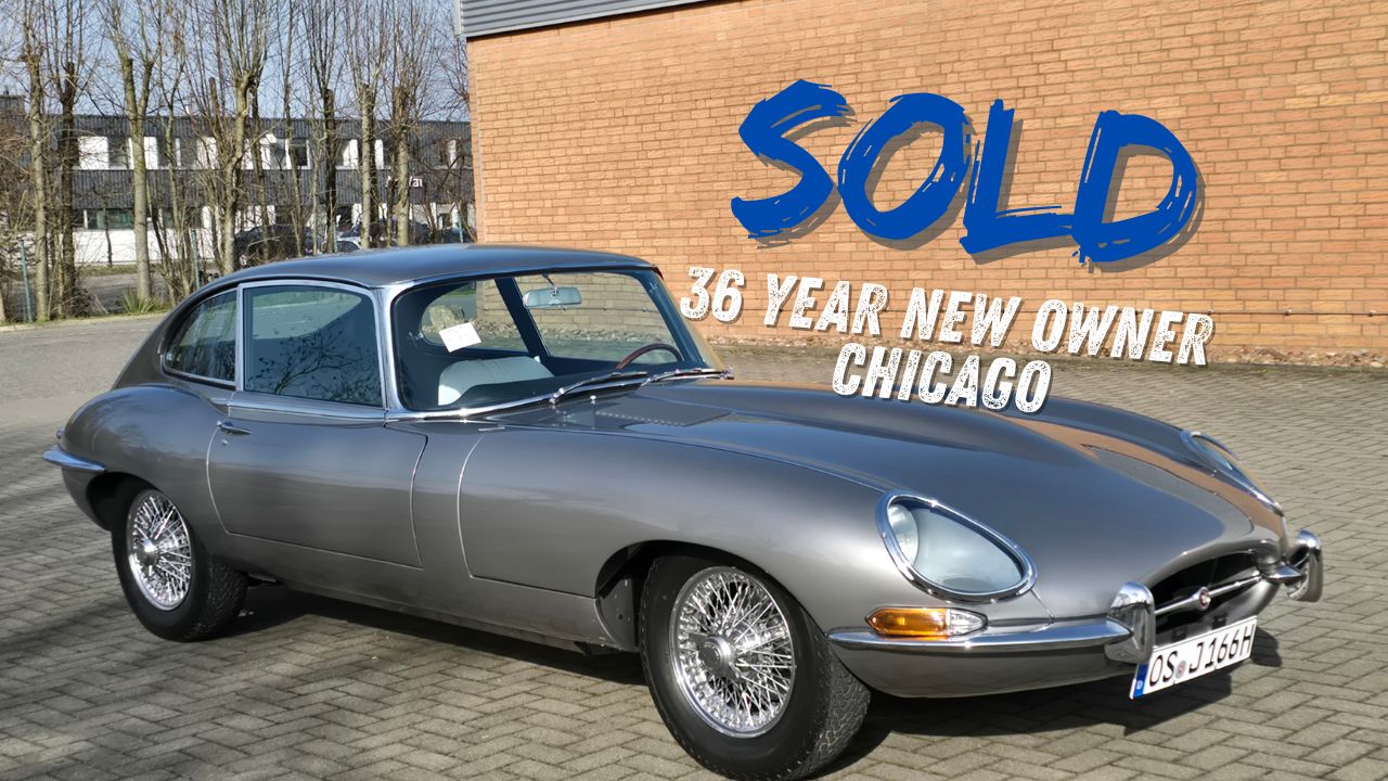 36 years old enthusiast realized E Type S1 dream