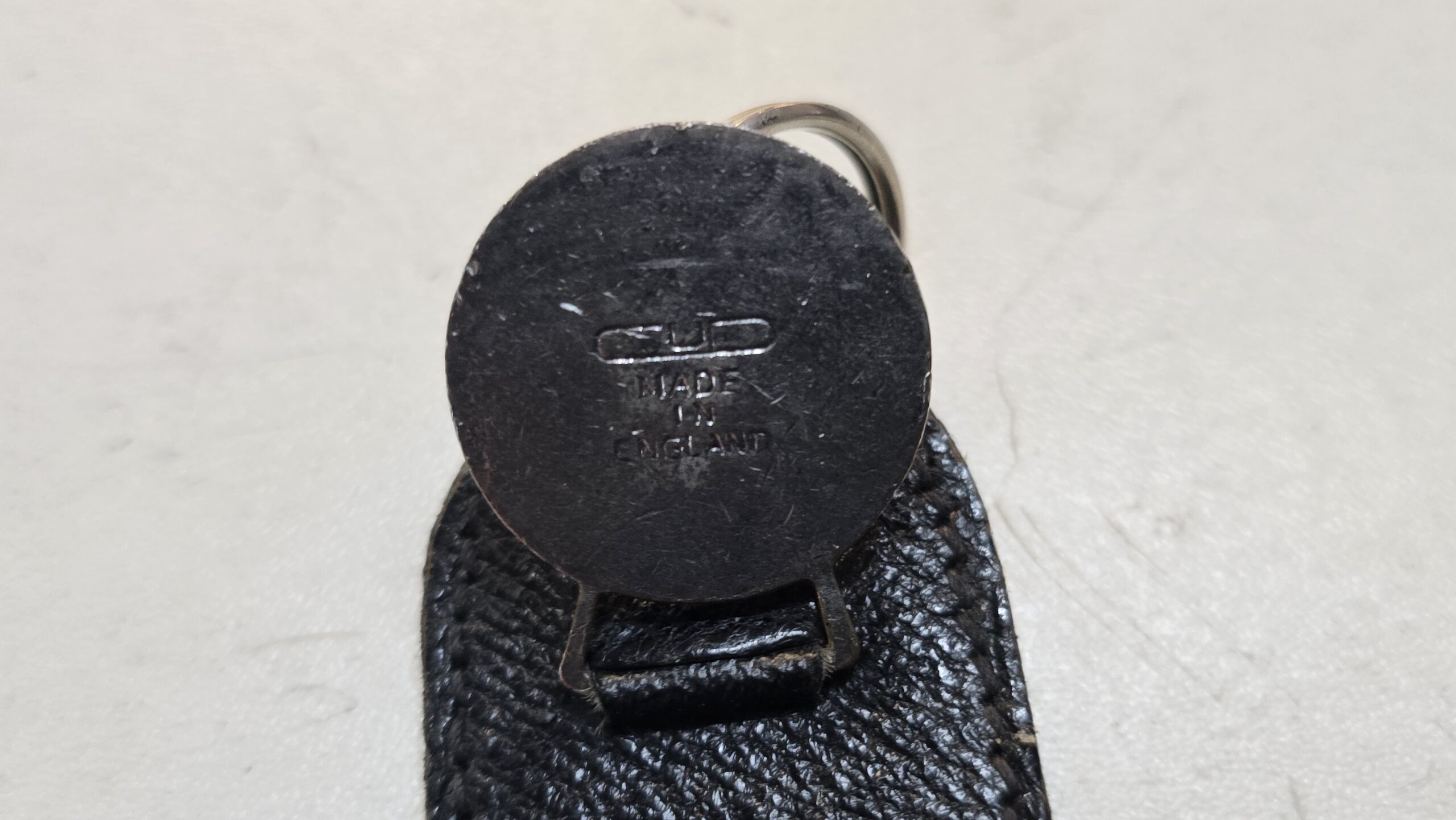 Rare Original Jaguar Growler Chequered Flag Key Fob – CUD rear side > 1965 - Image 2