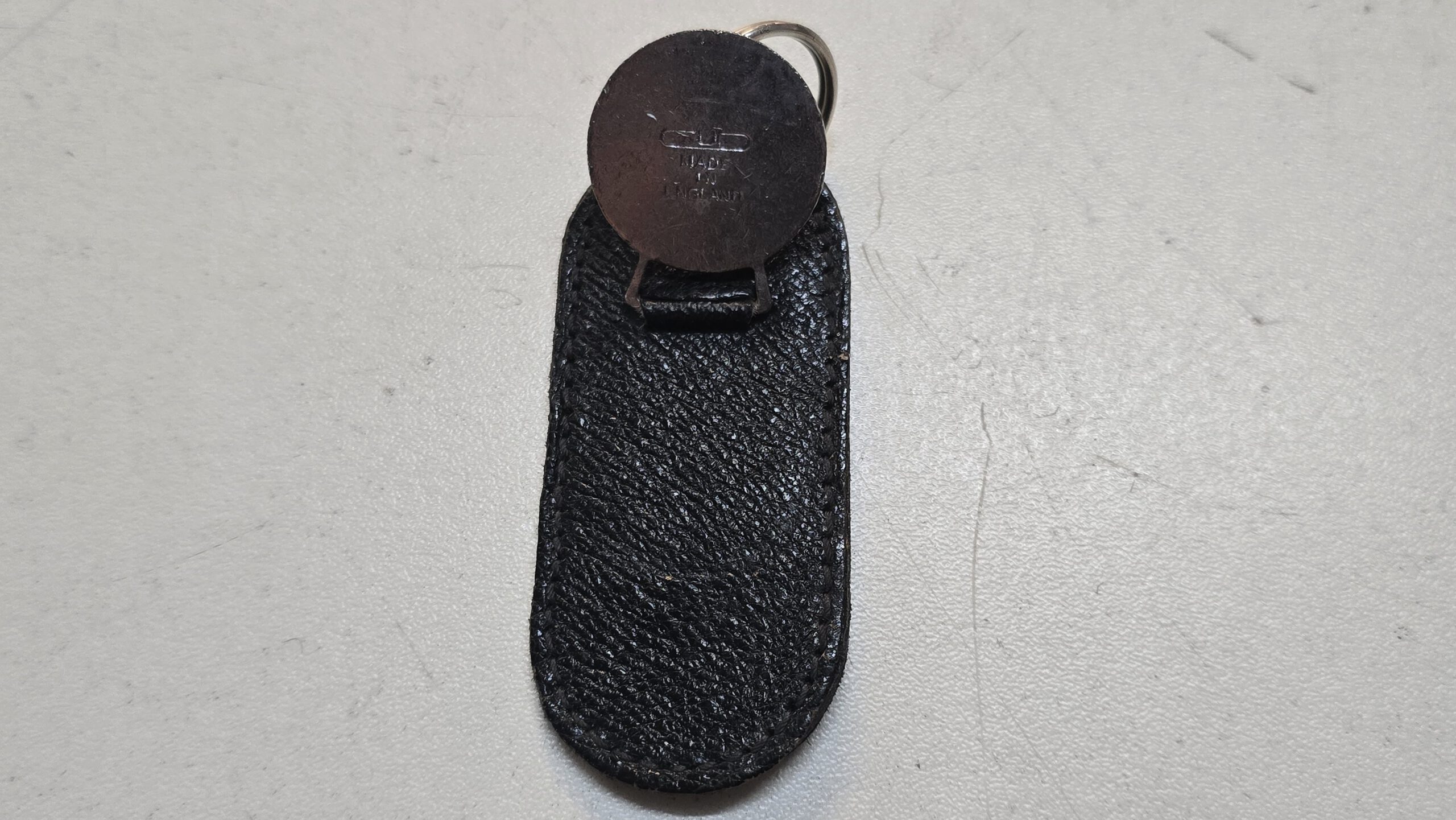 Rare Original Jaguar Growler Chequered Flag Key Fob – CUD rear side > 1965 - Image 3