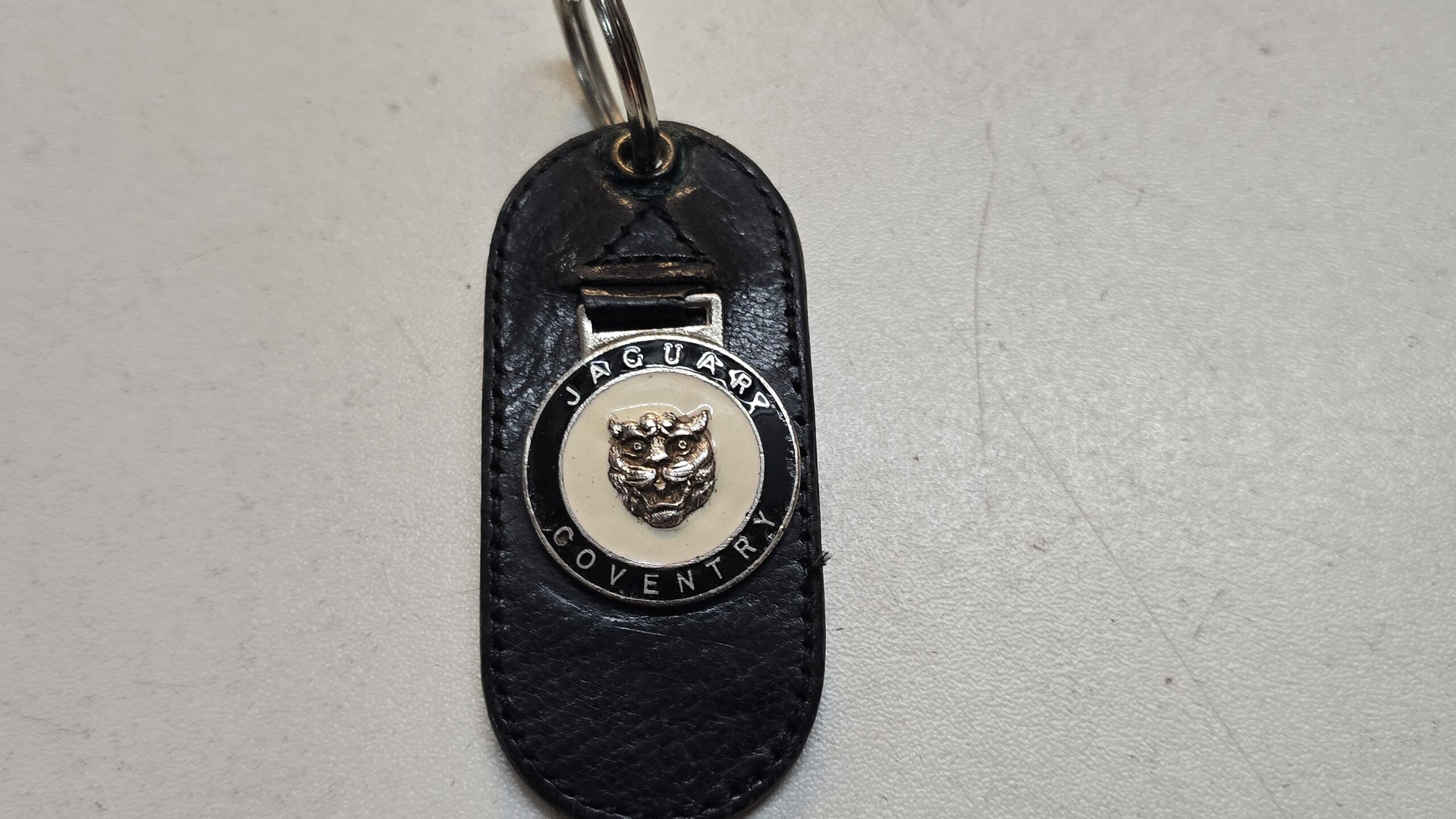 Rare Original Jaguar E-Type Growler Key Fob – 1962–1965 – CUD – San Diego Dealer