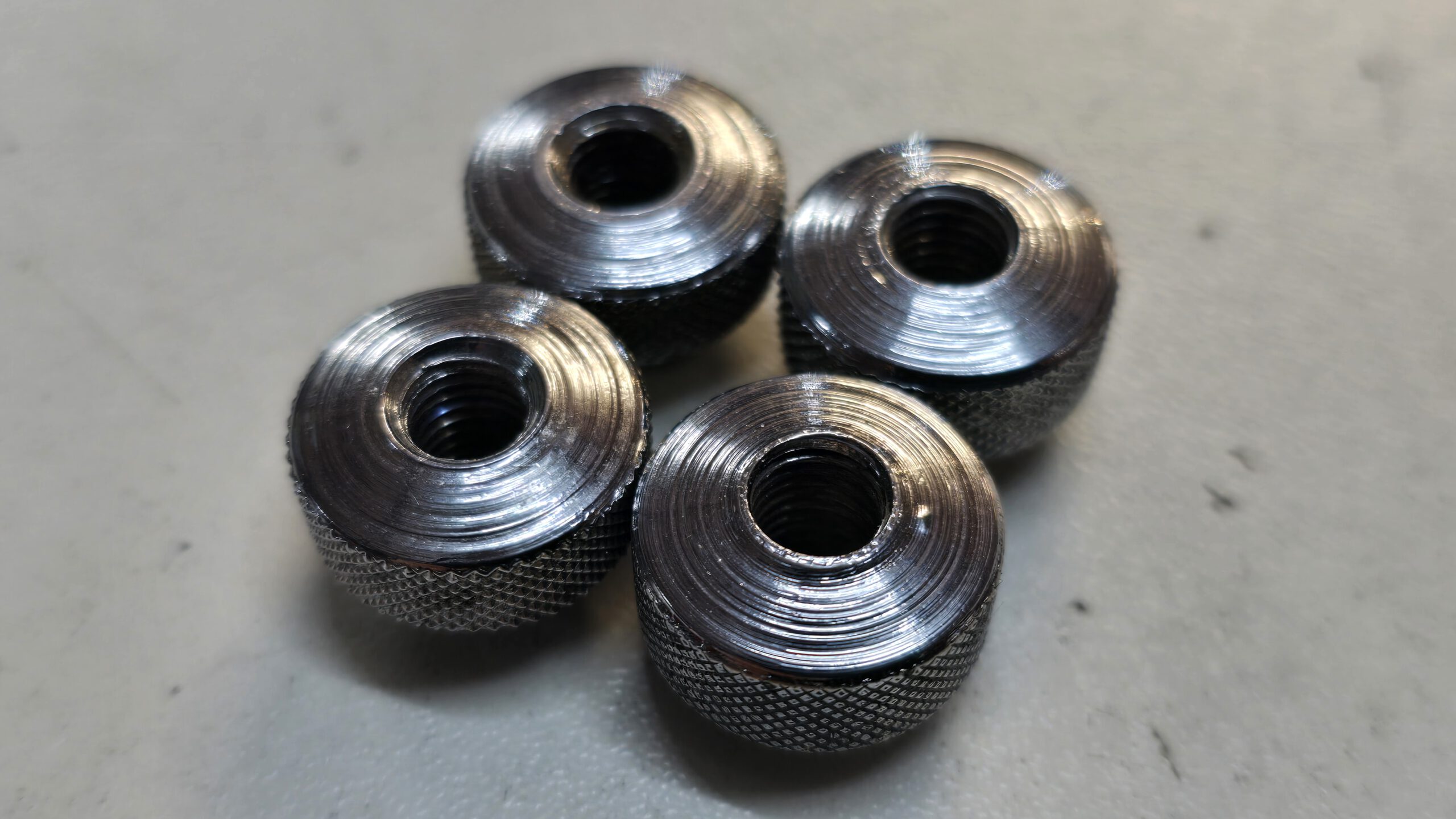 Jaguar E-Type S1 4.2 – Genuine Original Radio Console Knurled Nut – BD21072