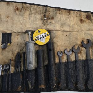 Original 1966 Jaguar E-Type Series 1 Tool Roll – Complete Period-Correct Toolkit